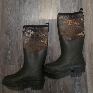 SHE Women's Waterproof Rain Boots